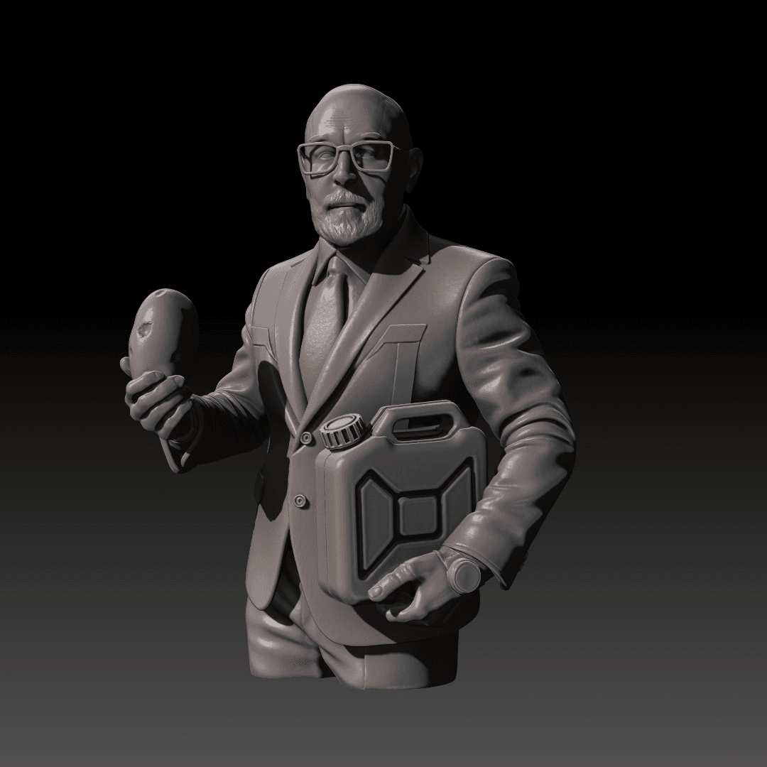 Featured RS4DStudio 3D character sculpt render