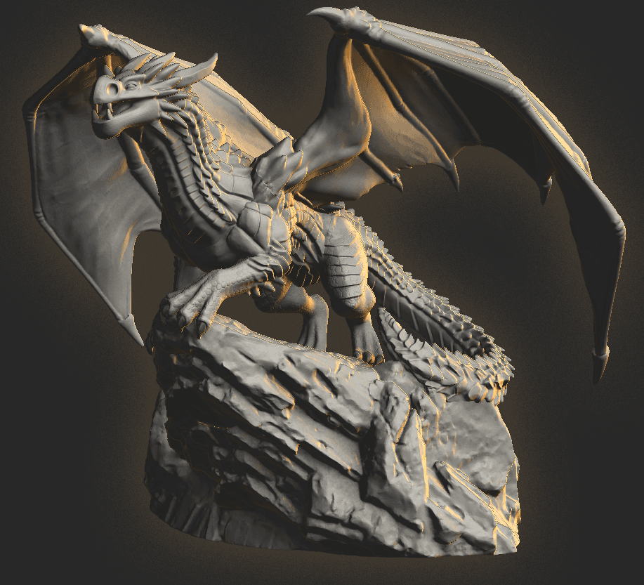 Ashen Throne sculpt placeholder