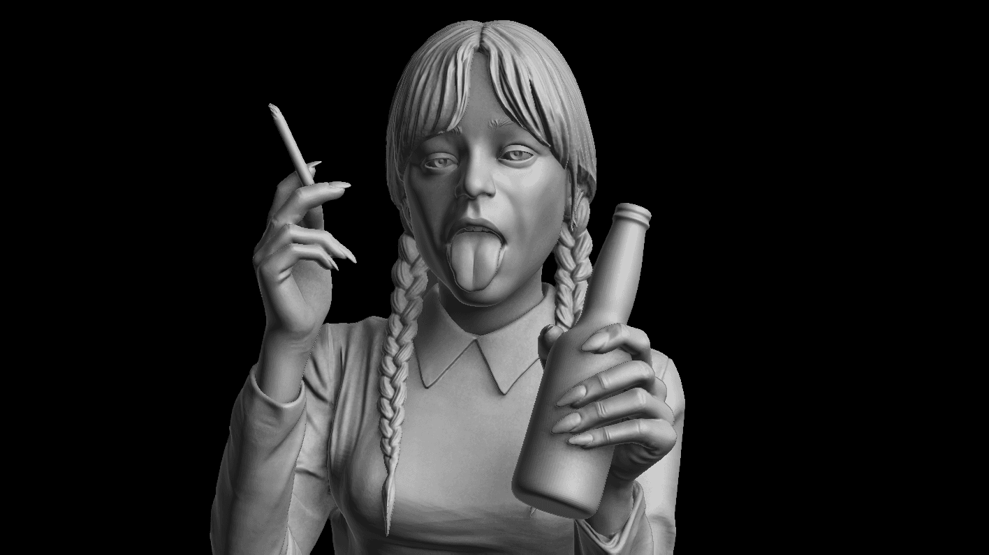 Midnight Rebel sculpt placeholder